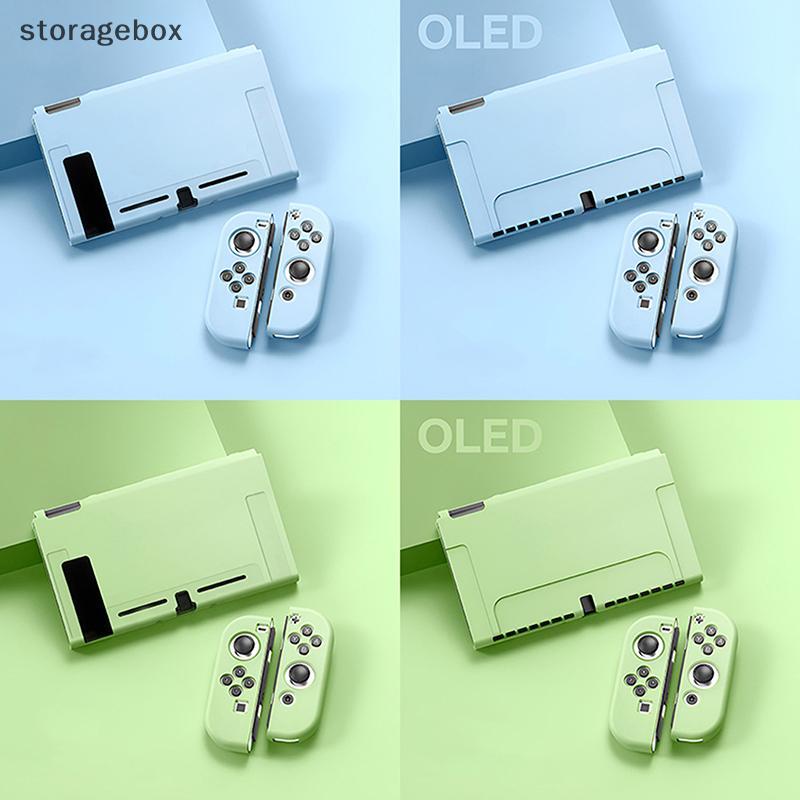 [Hộp lưu trữ] Vỏ bảo vệ Tương thích với bảng điều khiển OLED Nintendo Switch và Joy-Cons, Switch có thể được chèn vào làm bằng vỏ đẹp