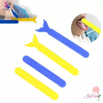 [ZTO-T] Dụng cụ tập luyện lưỡi Máy nén lưỡi có thể tái sử dụng Chăm sóc răng miệng Dụng cụ phục hồi chức năng tập luyện cơ miệng cho trẻ em Máy tập lưỡi