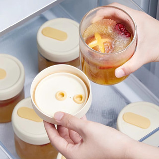 Hộp đựng thực phẩm thủy tinh Hộp đựng súp chống rò rỉ trong suốt cho tủ đông và lò vi sóng