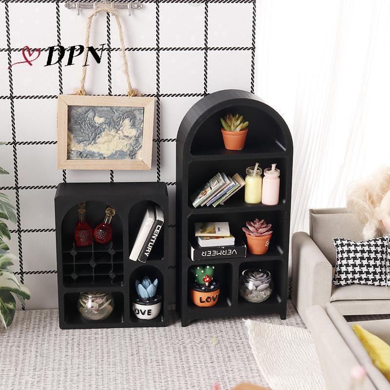 [DPN-t] 1 / 12 Nhà Búp Bê Mô Phỏng Kệ Sách Mini Tủ Bảo Quản Đồ trang trí Nhà Búp Bê Trang Trí Nội Thất Nhà Búp Bê Cảnh Sống Trang Trí Mới