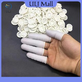ULJ 80 / 200 CÁI Chống mài mòn Cao su chống trượt Cots Cao su ngón tay Cots Vỏ bảo vệ ngón tay cao su để bảo vệ y tế điện tử.
