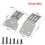 Khung gầm bằng thép không gỉ Bảo vệ giáp cho Tamiya Fighter NXGEN DT04 58741 1 / 10 RC Xe nâng cấp các bộ phận phụ kiện