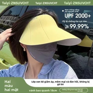 Mũ chống nắng một mảnh cho nữ mùa hè, có thể gấp lại