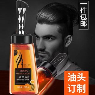 Tạo Kiểu Gel Lược Nam Dầu Tóc Gel Tóc Sáp Tạo Kiểu Mặt Sau Gel Một Lược Thoáng Mát Thời Trang Retro Cắt Tóc Lông Tơ 2026.3.17