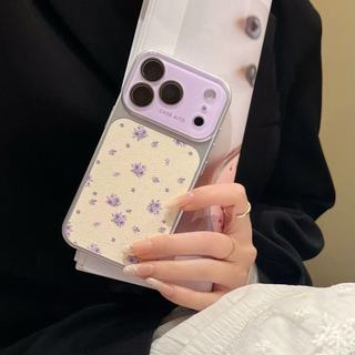 Hoa tươi mùa hè ngay lập tức phóng to cửa sổ cho iPhone 17 Promax ốp điện thoại iPhone 16 gương bảo vệ 15 vụ nổ mới 14