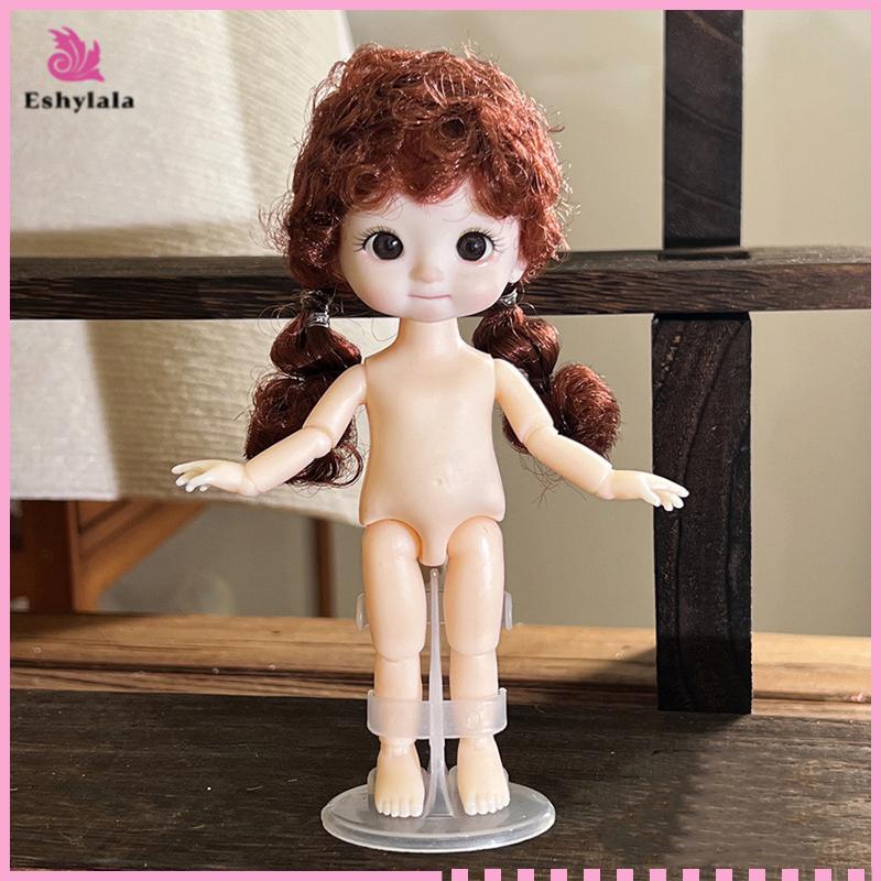 Eshylala 1 Búp Bê 16cm Với Biểu Hiện Khác Nhau, Búp Bê BJD 1 / 8 Dễ Thương, 13 Khớp Di Chuyển Được Đồ Chơi Bé Gái Búp Bê [MỚI]