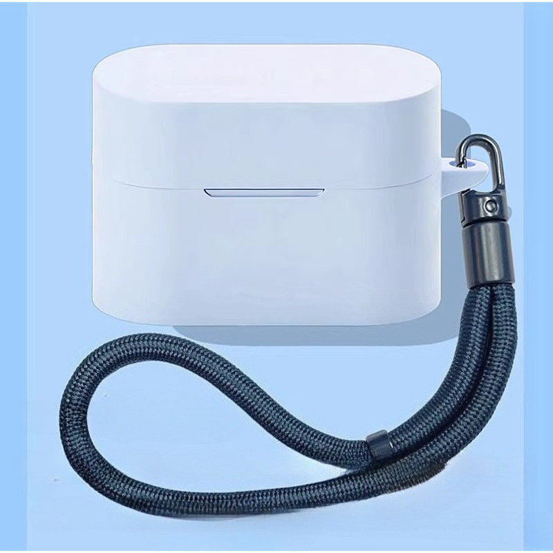 Dành Cho Sony WF-1000XM6 Vỏ Bảo Vệ Tai Nghe Silicon Vỏ Mềm Màu Trơn Chống Bụi Tai Nghe Vỏ Bảo Vệ Có Dây Buộc