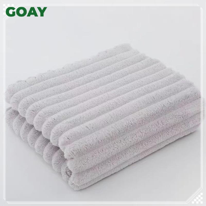 GOAY Khăn tắm sợi nhỏ cao cấp 4 màu Qui Dry Khăn tắm mềm thấm hút Quà tặng VN