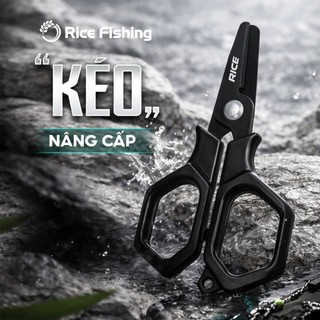Kéo cắt dây câu cá hình số 8 gấp gọn tiện lợi bằng thép không gỉ PK-44