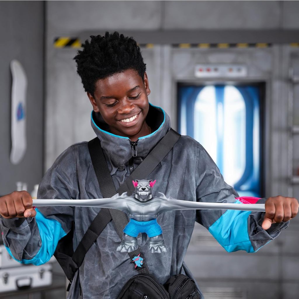 MRBEAST LAB Heroes of Goo JIT Zu Co Giãn Heroes, Bóp và Co Giãn MrBeast 's Panther Lên đến 3 lần Kích thước của nó, Thu thập tất cả 3 nhân vật sóng 2, Panther mang tính biểu tượng, Silver Panther và Leg