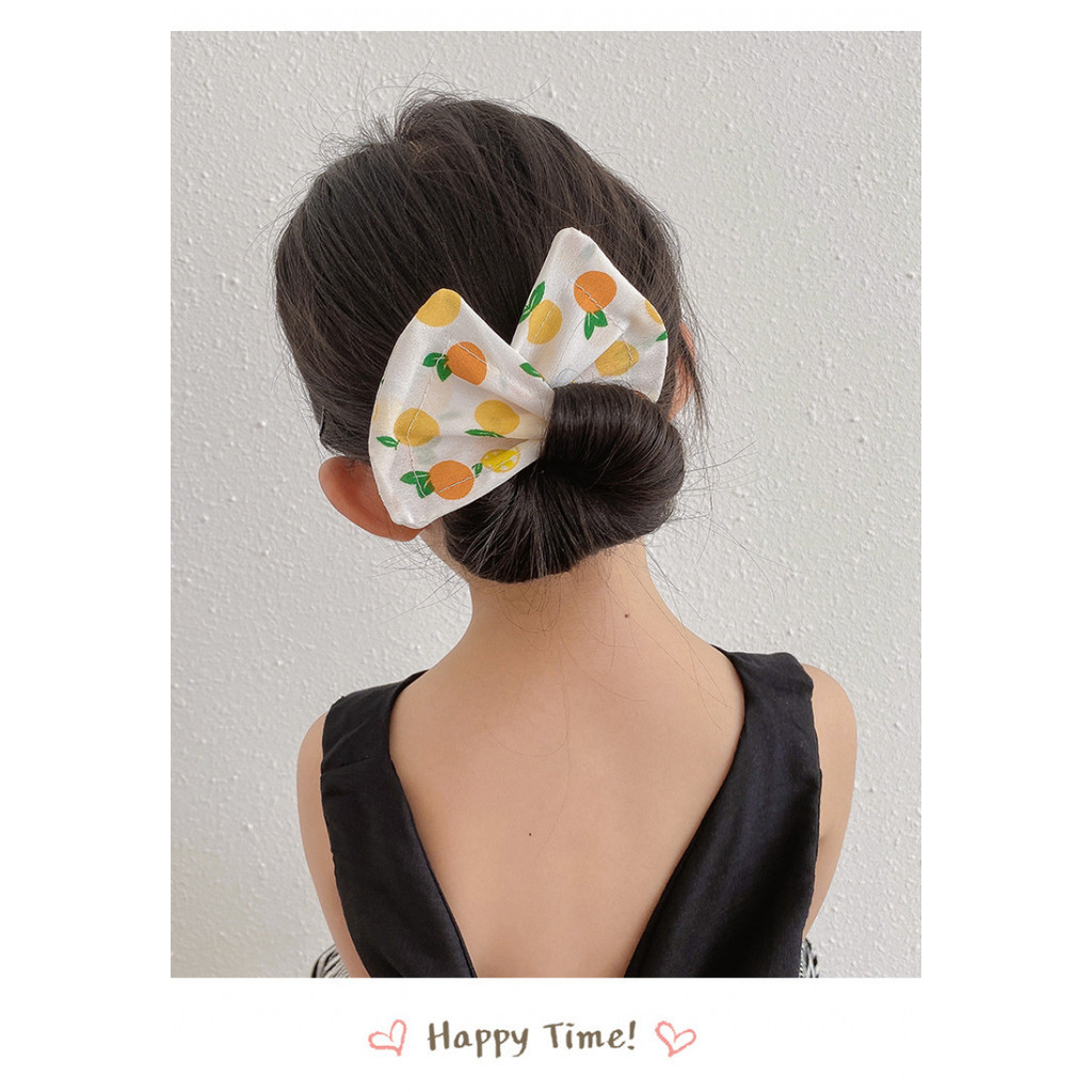 Nơ Dễ Thương Trẻ Em Ma Thuật Xoắn Tóc Cho Bé Gái Dây Buộc Tóc Barrettes Đuôi Ngựa Giá Đỡ Không Hư Tổn Phụ Kiện Tóc