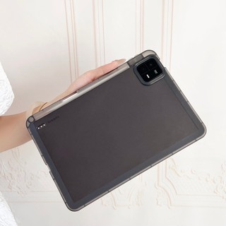 Có Hộp Đựng Bút Chì Cho Xiaomi Pad 8 8 Pro Vỏ 11.2 inch Poco Pad X1 11.2inch 2025 Pad 5 6 7 Pro RedMi SE 11 2023 Vỏ Bảo Vệ Chống Sốc TPU Mềm
