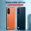 Dành cho Xiaomi Poco X8 Pro Max Ốp điện thoại họa tiết da thời trang Vỏ bảo vệ khung TPU mềm
