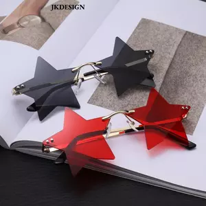 Kính Râm JKDESIGN Không Vành Pentagram - Dễ Thương Cho Nam Và Nữ