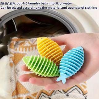 [FSBAKE] 5 / 10 / 20 Quả bóng giặt cá nhỏ Bóng giặt chống rối Ngăn chặn nút thắt Quả bóng làm sạch Thích hợp cho gia đình và du lịch Sử dụng KCB