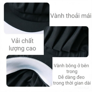 【COD】Mũ lưới làm việc nhà xưởng chuyên dụng cho ngành thực phẩm, may tinh tế, giặt sạch dễ dàng tái sử dụng.