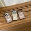 IPhone 17 Pro max Ốp điện thoại Acrylic hình anh đào được đánh bóng bằng gương