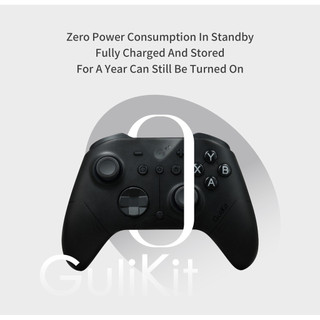 Bộ điều khiển GuliKit ES / ES Pro mới Có dây 730Hz Tỷ lệ bỏ phiếu Pin dài 950mAh Bộ điều khiển trò chơi Hall cho NS