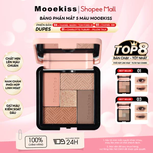 Bảng phấn mắt năm màu Mooekiss