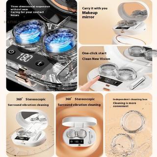 [hatheaven] Máy làm sạch siêu âm 3 chế độ hẹn giờ 360° Tần suất cao cho du lịch tại nhà đẹp