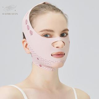 [hatheaven] Đai nâng cơ V-Line hai mặt, băng giảm béo cằm, dây đeo mặt nạ mỏng cho khuôn mặt thon