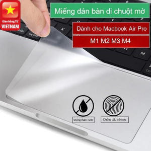 Matte TrackPad Phụ Kiện Phim Cho Macbook Air NEO 13,6 / 15,3 M4 M3 M2 A3240 A2681 A2941 Vỏ Chống Trầy Xước Pro 13 14 15 16inch Miếng Dán Da Laptop