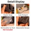 WEETW Furry Penguin Eye Shade, Mặt nạ mắt ngủ hình chim cánh cụt co giãn, Mặc thoải mái Phim hoạt hình Kawaii Mặt nạ mắt sang trọng mềm mại Đồ ngủ tại nhà