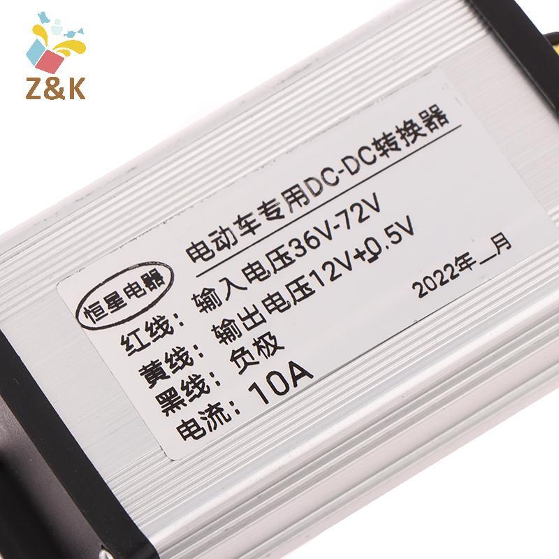 ZK 36 / 48 / 60 / 72V sang 12V 10A 15A 20A 180W Bộ Chuyển Đổi Xe Điện Biến Áp Điện VN