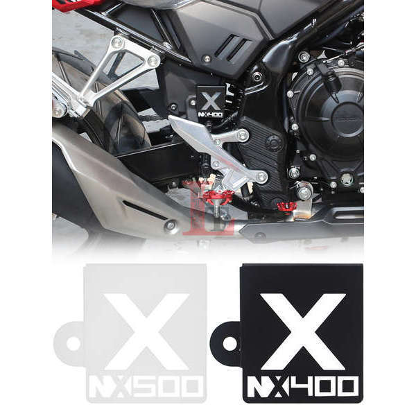 Phụ kiện nắp bảo vệ bình dầu phanh sau hợp kim nhôm cho Honda NX400 NX500 sửa đổi