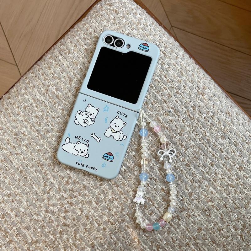 Ốp Điện Thoại Line West Highlands Thích Hợp Cho Samsung Galaxy ZFlip7 zflip6 Dây Gấp Vỏ Cứng Cho Z Flip 7 6 5 4 3 5G PuraX N3Flip MixFlip 2 Vỏ Bảo Vệ