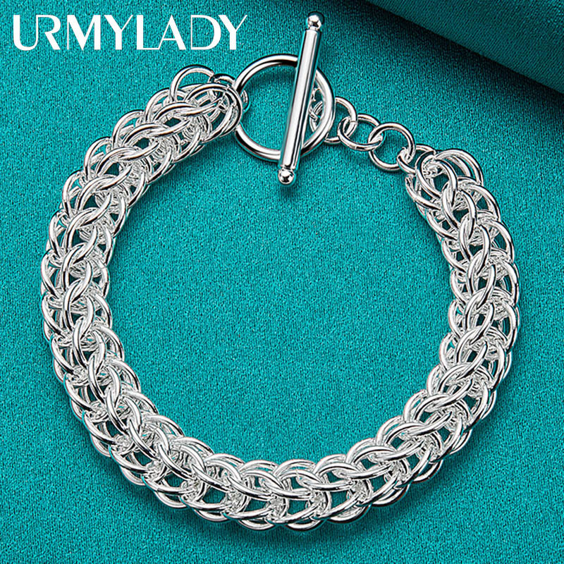 URMYLADY Vòng Tay Bạc 925 Phù Hợp Thời Trang Tiệc Cưới