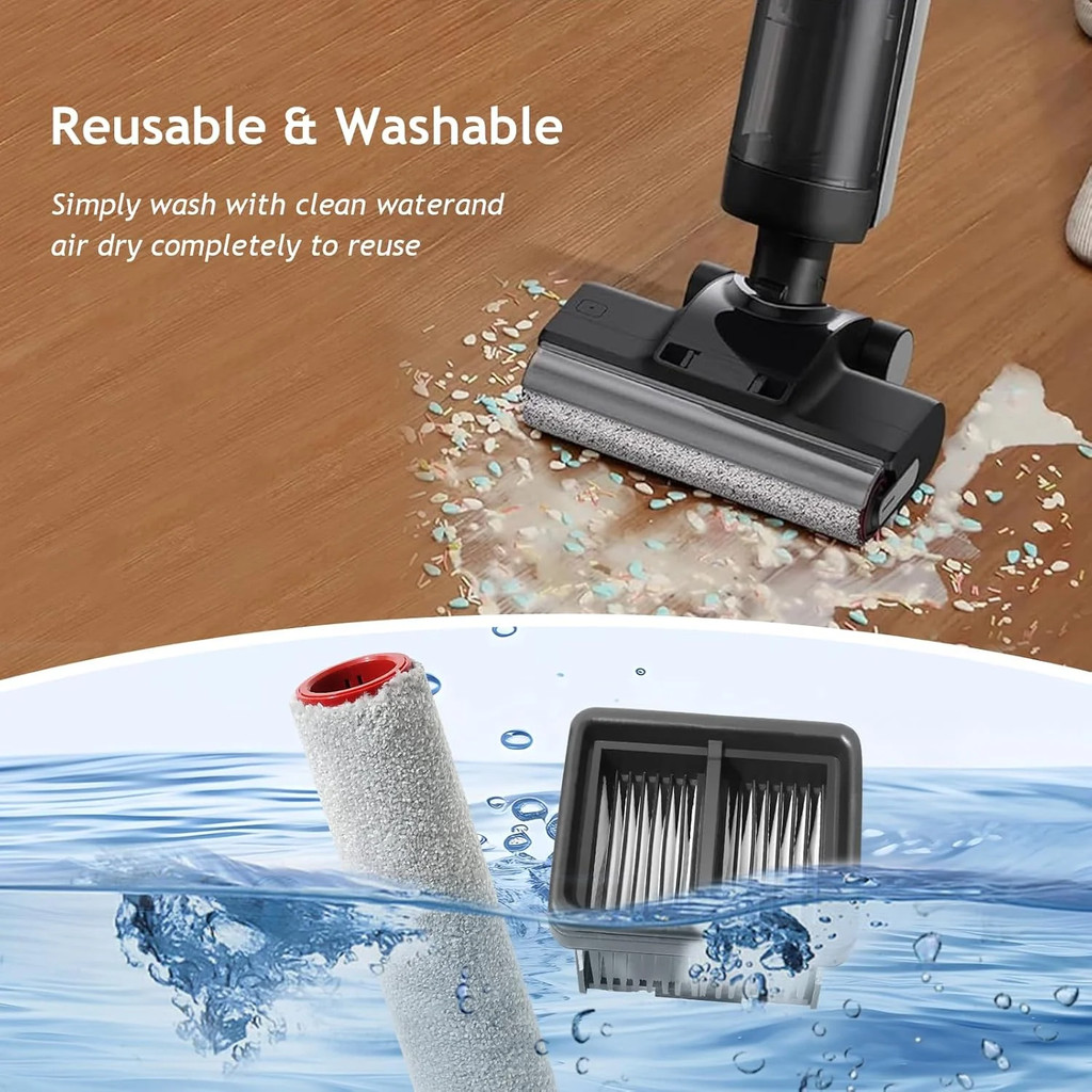 Dành cho phụ kiện lọc cọ FlexReach Dreame H15 Pro / H12 Pro FlexReach / H13, ❌KHÔNG dành cho (Dreame H15 Pro Heat)