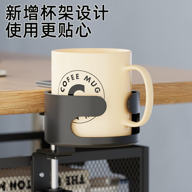 Văn Phòng Để Bàn Cố Định Cốc Nước Giá Đỡ Để Bàn Lưu Trữ Cốc Nước Kẹp Giá Đỡ Cốc Nước Giá Đỡ Máy Tính Để Bàn 26.1.11 QUGM