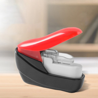 Máy bấm kim bấm kim Mini Thiết bị đóng sách nhỏ gọn và nhẹ cho văn phòng tại nhà An toàn cho trẻ em