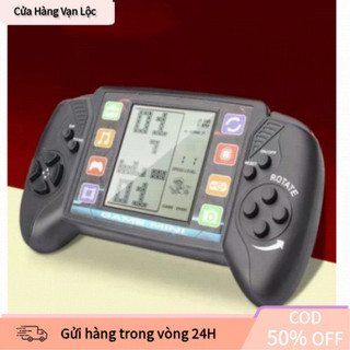 【vạn】Máy game retro nhỏ gọn dễ mang theo đa công năng, tập trung trò chơi trí tuệ như Tetris, kèm loa phát nhạc.