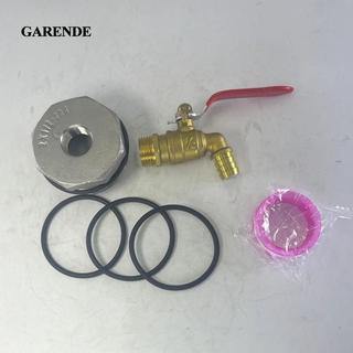 Vòi thùng Spigot trống Garende 55 Gallon, Thay thế các bộ phận, Không rò rỉ, Lắp trống