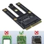 Btsg MSATA sang M 2 SATA3 0 Adapter Card Board Bộ Chuyển Đổi Thẻ Mở Rộng Hỗ Trợ Thay Thế 2230 2242 Mở Rộng
