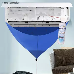 NS Điều Hòa Không Khí Nắp Nước Trọn Bộ Dụng Cụ Vệ Sinh Có Ống Nước Chống Bụi Điều Hòa Không Khí Vệ Sinh Túi NS