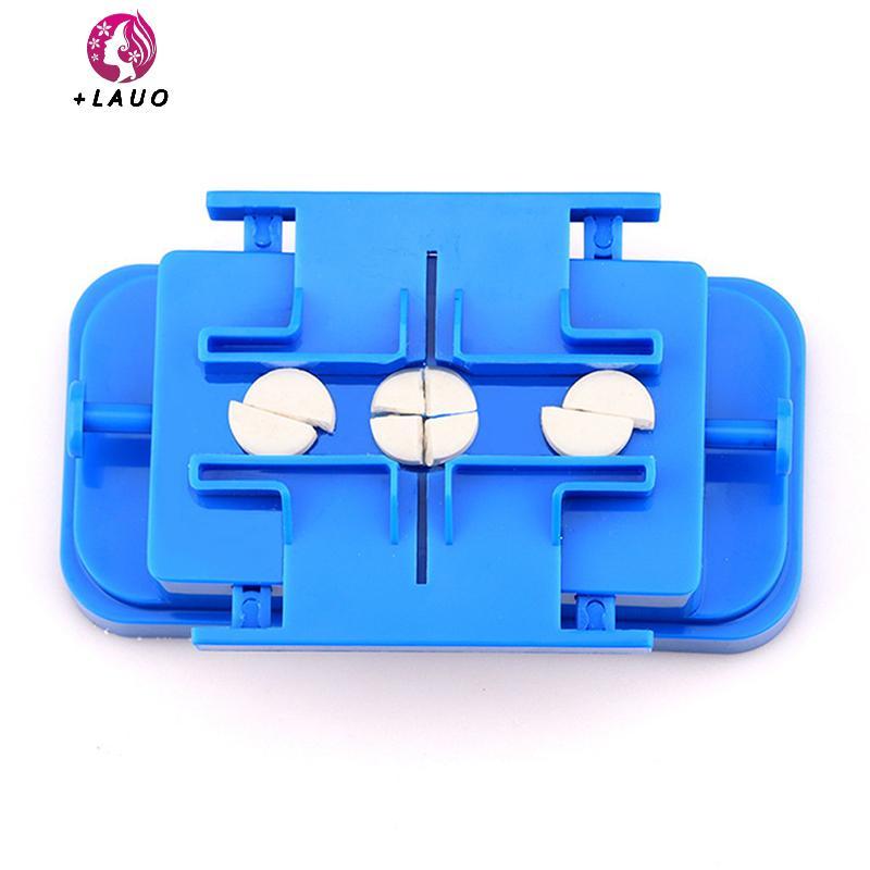 Springevenstar 1 Bộ chia thuốc đa năng Thép không gỉ de Quartering 1 / 4 1 / 2 Máy cắt thuốc cho viên nén tròn Máy cắt máy tính bảng Bộ chia Springevenstar