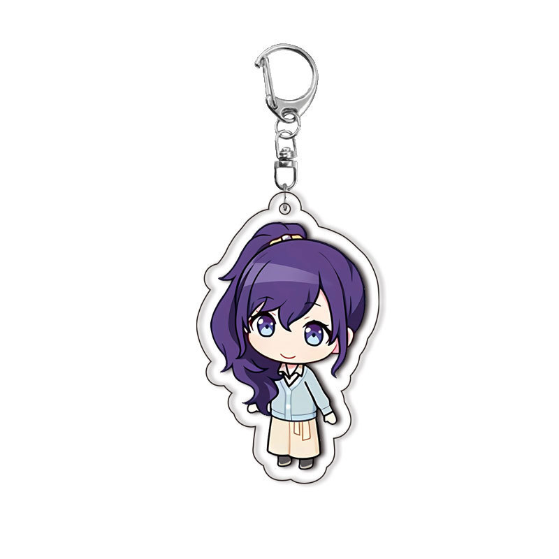 PJSK Project Sekai Nightcord At 25 Cute Anime Keychain For Yoisaki Kanade Akiyama Mizuki Shinonome Ena Asahina Mafuyu