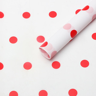 [Khuyến nghị của cửa hàng] Roland Polka Dot Caramel Film Giấy gói quà chấm bi, chống nước, dùng bó hoa nghệ thuật