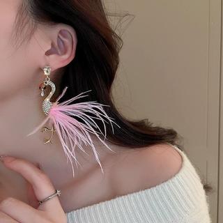 Bạc Kim Ngọt Ngào Fairycore Zircon Hoa Lông Bông Tai Hàn Quốc Ins Thiết Kế Độc Đáo Bông Tai Trang Sức Thời Trang Thanh Lịch Cho Nữ Nhẹ Sang Trọng