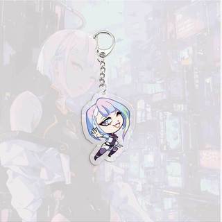 Anime Acrylic Cyberpunk Edgerunners  lucy Keychain for Accessories Bag Lucyna KushinadaRebecca