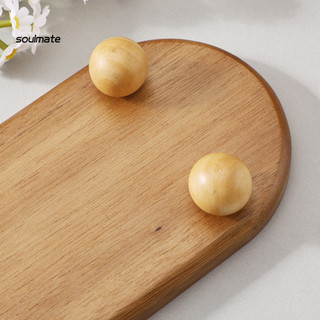 Linh hồn| Khay Gỗ Khay Gỗ Nhỏ Gỗ Mộc Mạc Khay Trưng Bày Bằng Gỗ Nhỏ Riser Bệ Đứng Cho Trang Sức Nước Hoa Nến Cây – Phong Cách Trang Trại Nâng Cao Để Bàn Trang Trí