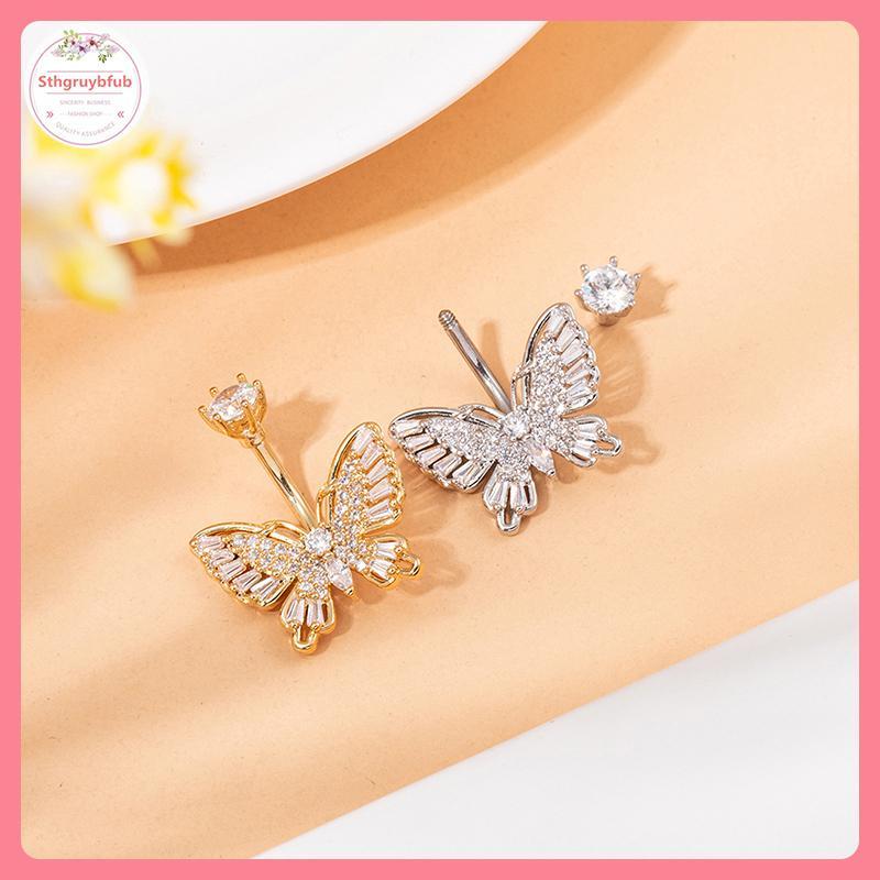 Nhẫn Rốn Thép Không Gỉ Phong Cách Đơn Giản, Dành Cho Bé Gái Và Phụ Nữ