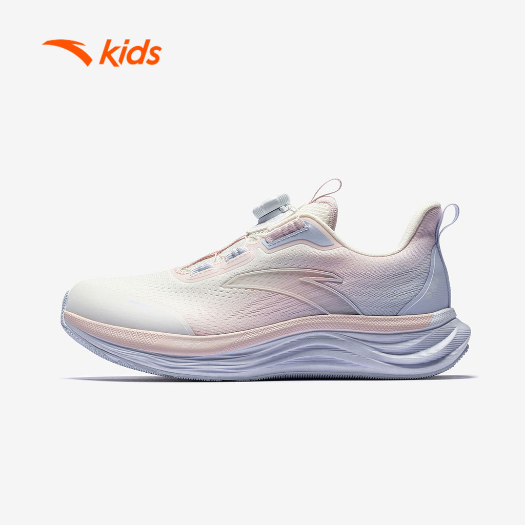ANTA Kids Giày Chạy Thể Thao Bé Gái PG7 Size 33-39 Êm Chân, Đàn Hồi Tốt, Đế Chống Trơn Trượt 3226A5527