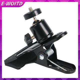 E-WOITD Kẹp đa năng cho máy ảnh/đèn flash, đầu xoay 360°, gắn chân máy/PTZ, cho DSLR/máy quay