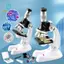 Gamchiano Kid Kính Hiển Vi Bộ Dụng Cụ Khoa Học Thân Bộ 1200x Giáo Dục Đồ Dùng Học Tập Đồ Chơi Khoa Học Cho Bé Trai Bé Gái Quà Tặng Sinh Nhật