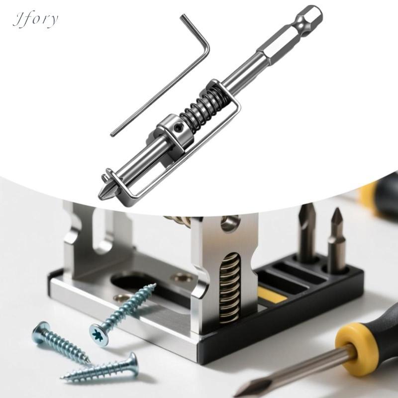Jfory Giá đỡ vít có tải lò xo Vít giữ cho người đam mê DIY