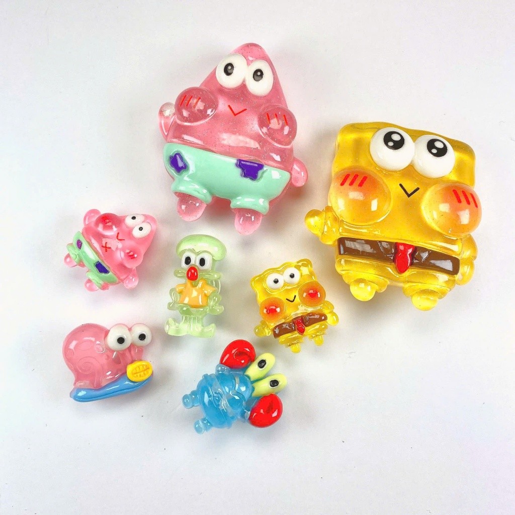 Charm gắn dép:- Set charm bọt biển Bộ 7 chi tiết 2026 đang hot hit